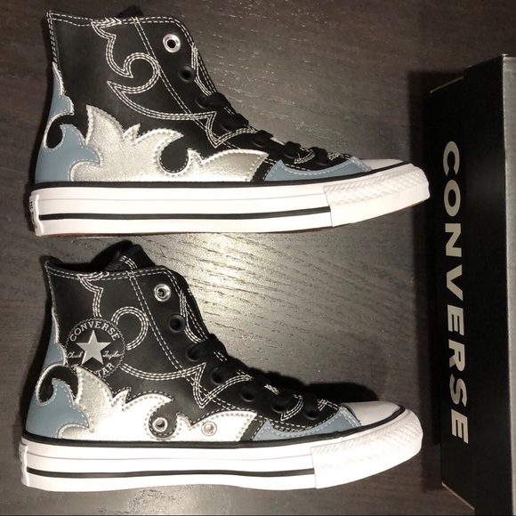 converse ctas hi black